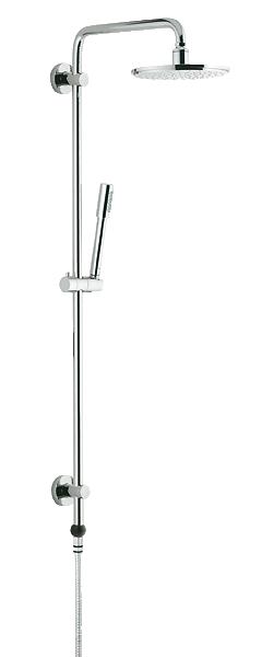 Grohe Rainshower System 210 Shower System With GrohClick Without Fitting For Wall Mounting - 27030000
