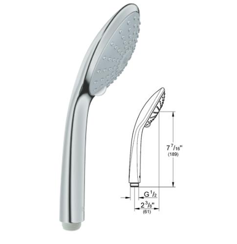 Grohe - Euphoria - Hand Shower 9.5 (lpm) - 27238000 - 27238