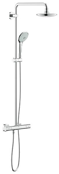 Grohe Euphoria System 180 Shower System With Thermostat For Wall Mounting - 27296001