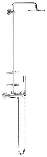 Grohe Rainshower System 210 Shower System With Thermostat Amd Side Showers - 27374000