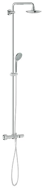 Grohe Euphoria Cosmopolitan 180 Shower System With Bath Thermostat For Wall Mounting - 27475000