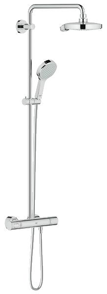 Grohe Power&Soul Cosmopolitan System 190 Shower System With Thermostat For Wall Mounting - 27903000