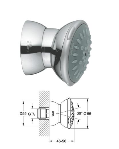 Grohe - Movario - Side Shower Massage HP - 28517000 - 28517