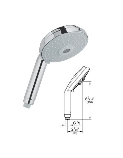 Grohe - Rainshower - Hand Shower Cosmopolitan 130mm 9.5 (lpm) - 28871000 - 28871