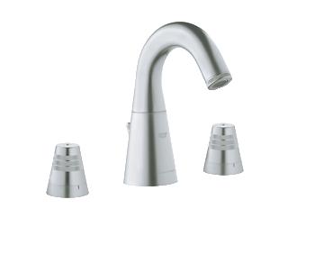 Grohe F1 Three-Hole Basin Mixer - 31032BK0