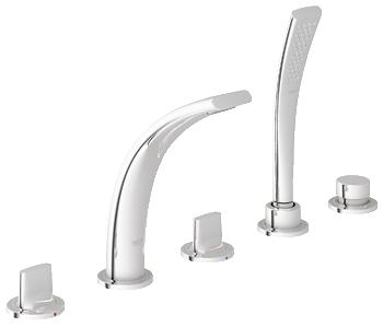 Grohe Ondus 5-Hole Bath/Shower Combination - 31047000