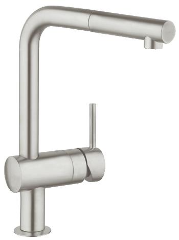 Grohe - Minta - Sink Mixer - Supersteel - 32168DC0 - 32168 DC0 