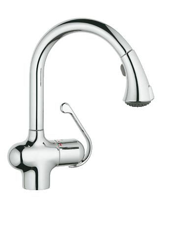 Grohe - Zedris Single-Lever Sink Mixer 1/2" Chrome - 32462000 - 32462