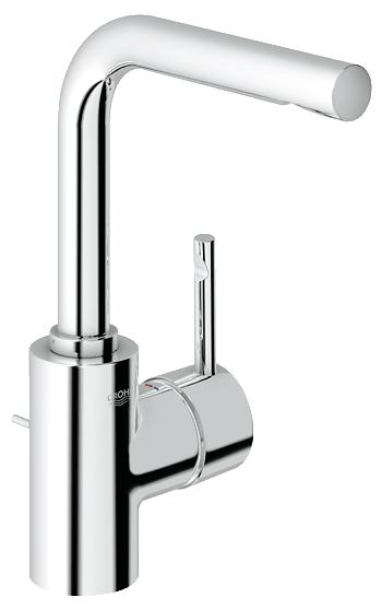 Grohe - Essence - Basin Mixer L-Spout Pop-Up Waste - 32628000 - 32628