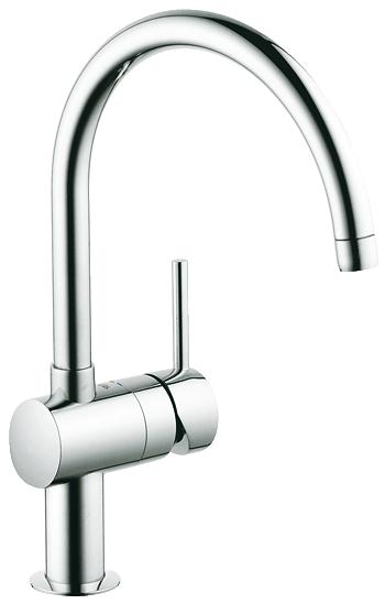 Grohe - Minta Kitchen Mixer Swivel Spout HP Chrome Plated - 32917000 - 32917