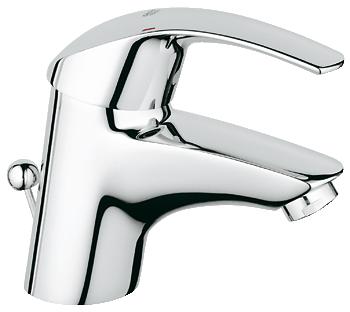 Grohe - Eurosmart Basin Mixer Pop-Up Waste LP Chrome Plated - 33265 00L - 3326500L 