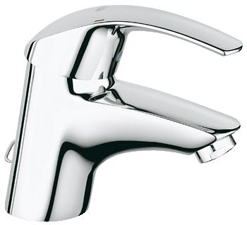 Grohe - Eurosmart Basin Mixer Retractable Chain - 33284 001 - 33284001 