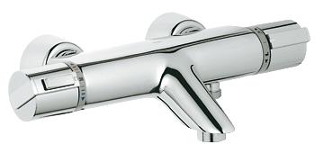 Grohe - Grohtherm 2000 - 1/2" Wall Bath/Shower Mixer HP Chrome Plated - 34174000 - 34174