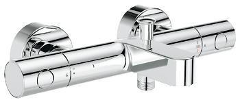 Grohe Grohtherm 1000 Cosmopolitan Thermostatic Bath/Shower Mixer " (1/2") - 34215000