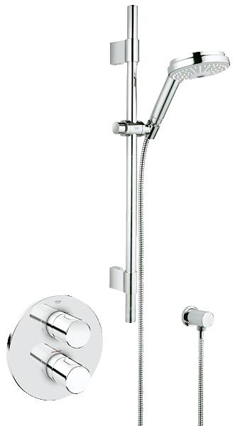 Grohe Grohtherm 3000 Cosmopolitan Thermostatic Shower Mixer " (1/2") - 34278000
