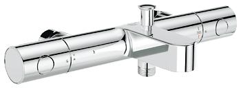 Grohe - Grohtherm 1000 Thermostatic Bath/Shower Mixer 1/2" Wall Mounted - 34323000 - 34323