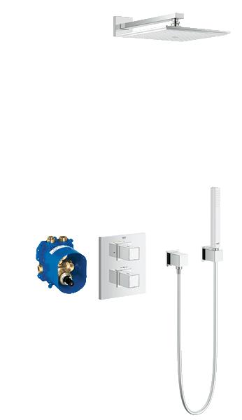 Grohe Grohtherm Cube Concealed Shower Bundle - 34506000