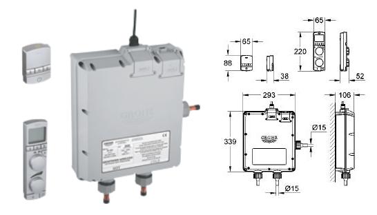 Grohe - Grohtherm Wireless! Pumped - DISCONTINUED - 36 022 000 - 36022