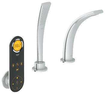 Grohe Digital 2-Hole Bath Combination - 36047000