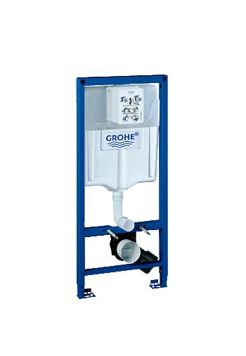 Grohe - Rapid WC 1.13m Frame Cistern 6/4L - 38528 001 - 38528001 