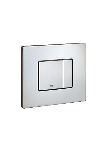 Grohe - Skate Cosmopolitan - Dual Flush Stainless Steel Horizontal Wall Plate - 38776SD0 - 38776 SD0 