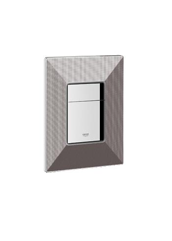 Grohe - Cosmopolitan Rectangle Print WC Wall Plate (Flush Plate) OPTI-ART - 38859 XG0 - 38859XG0 