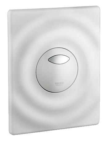 Grohe - Surf - Dual Flow Wall Plate Alpine White - 38861SH0 - 38861 SH0 