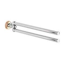 Grohe Sinfonia Twin Towel Bar Chrome Plated / Gold - 40048IG0