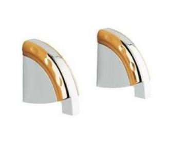 Grohe Sentosa Shelf Brackets Chrome Plated / Gold Finish - 40220IG0