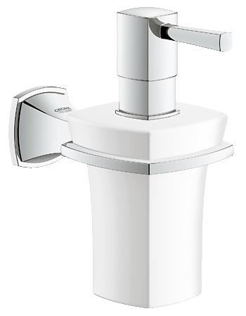 Grohe Grandera Holder With Ceramic Soap Dispenser - 40627000