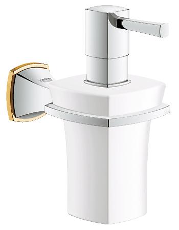 Grohe Grandera Holder With Ceramic Soap Dispenser - 40627IG0