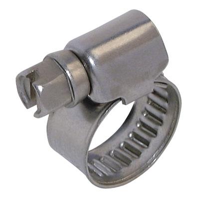 JAYMAC Worm Drive All Stainless Steel Hose Clamps 10 - 16mm - HCS16