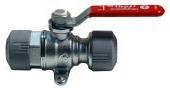Hep2O Brass Plated Ball Valve 15 x 15mm - 243384 - DISCONTINUED 