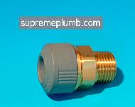 Hep2O Adaptor - Male BSP TO PLASTIC Socket - 15mm x 1/2" - 243301