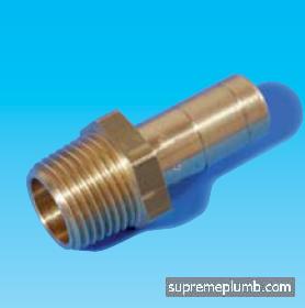 Hep2O Adaptor - Male BSP TO PLASTIC Spigot - 15mm x 1/2" - 243321