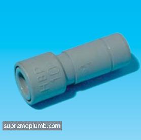 Hep2O SlimLine Socket Reducer - 15 x 10mm - 243191