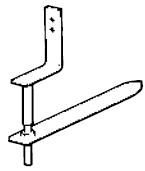 Gutter Universal Rise and Fall Rafter Bracket - RF1