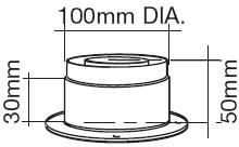 Halstead Vertical Turret Socket (A-E inc) - DISCONTINUED - 956087