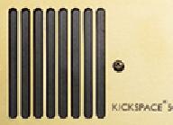 Myson Kickspace 600 Grill Brushed Royal Gold