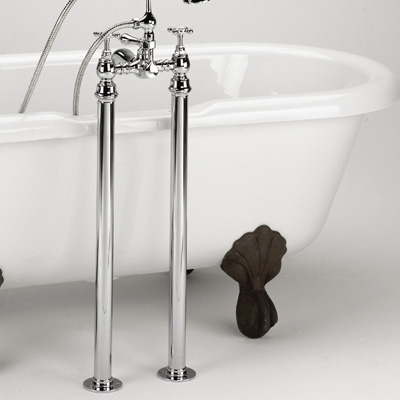 Bristan Free-standing Bath Shroud Covers Gold Plated - LEG G - LEGG