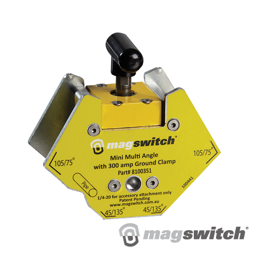 Magswitch Mini Multi Angle Earth 300A 67kg (150lb) - 390917 - SOLD-OUT!! 
