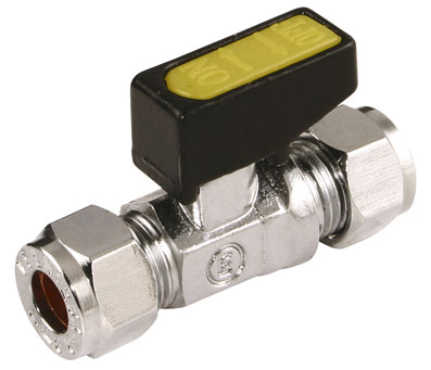 12mm Mini Gas Ball Valves C x C - MB015