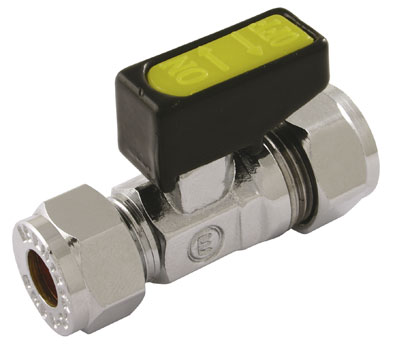 12mm x 10mm Mini Gas Ball Valves C x C - MB030 - DISCONTINUED 