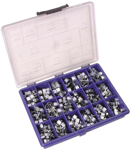 Zinc Plated Mini Clips 157 Assorted Pack - MCZAB1