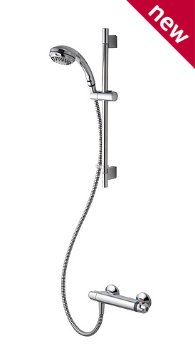 Aqualisa Midas 100 Exposed System Bar Shower