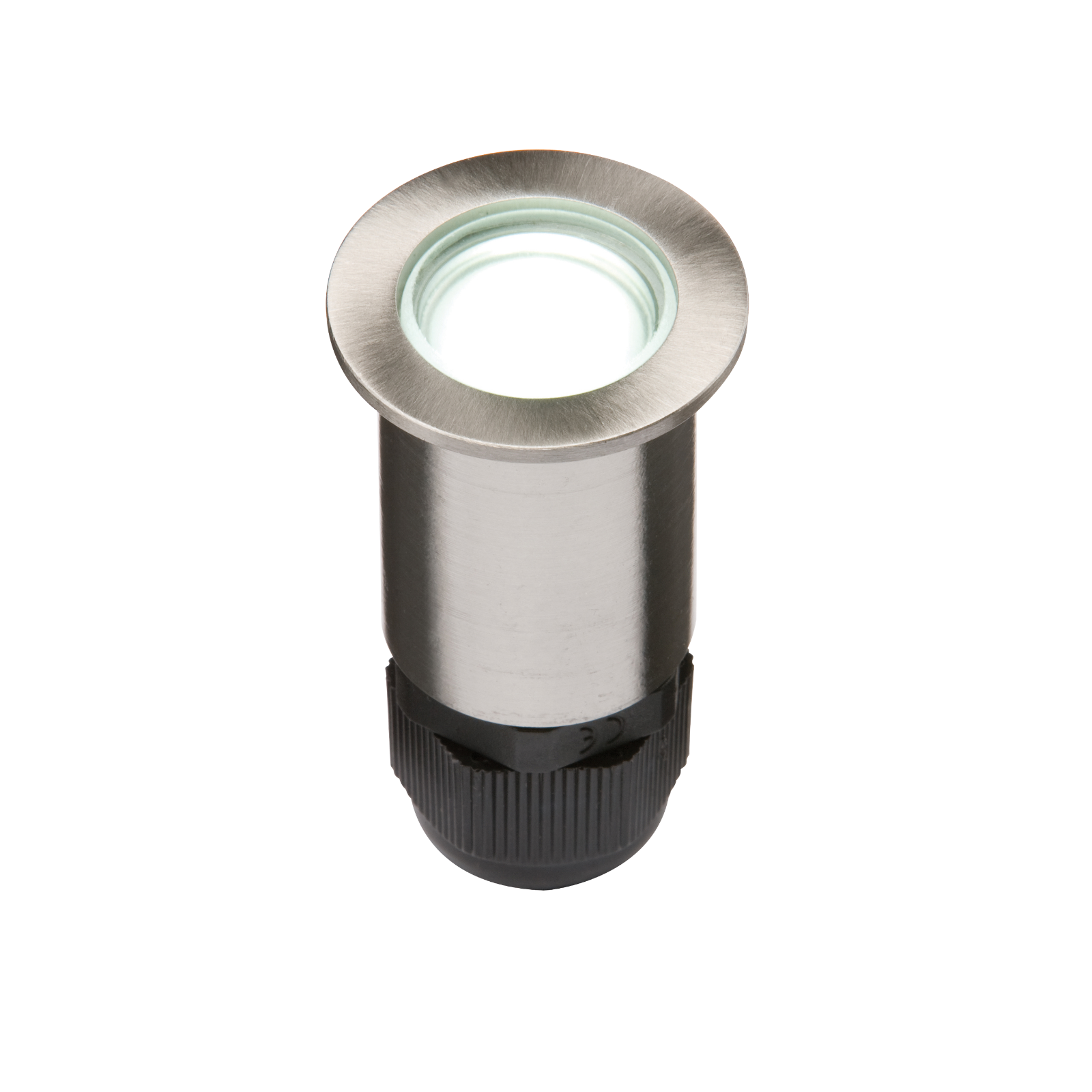 IP67 Small Stainless Steel Ground Fitting 4 X White LED - 4IPW 