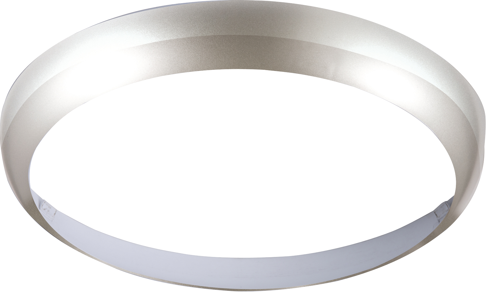 Matt Silver Bezel For LED Bulkhead 14 Watt 300mm - BF14BMS 