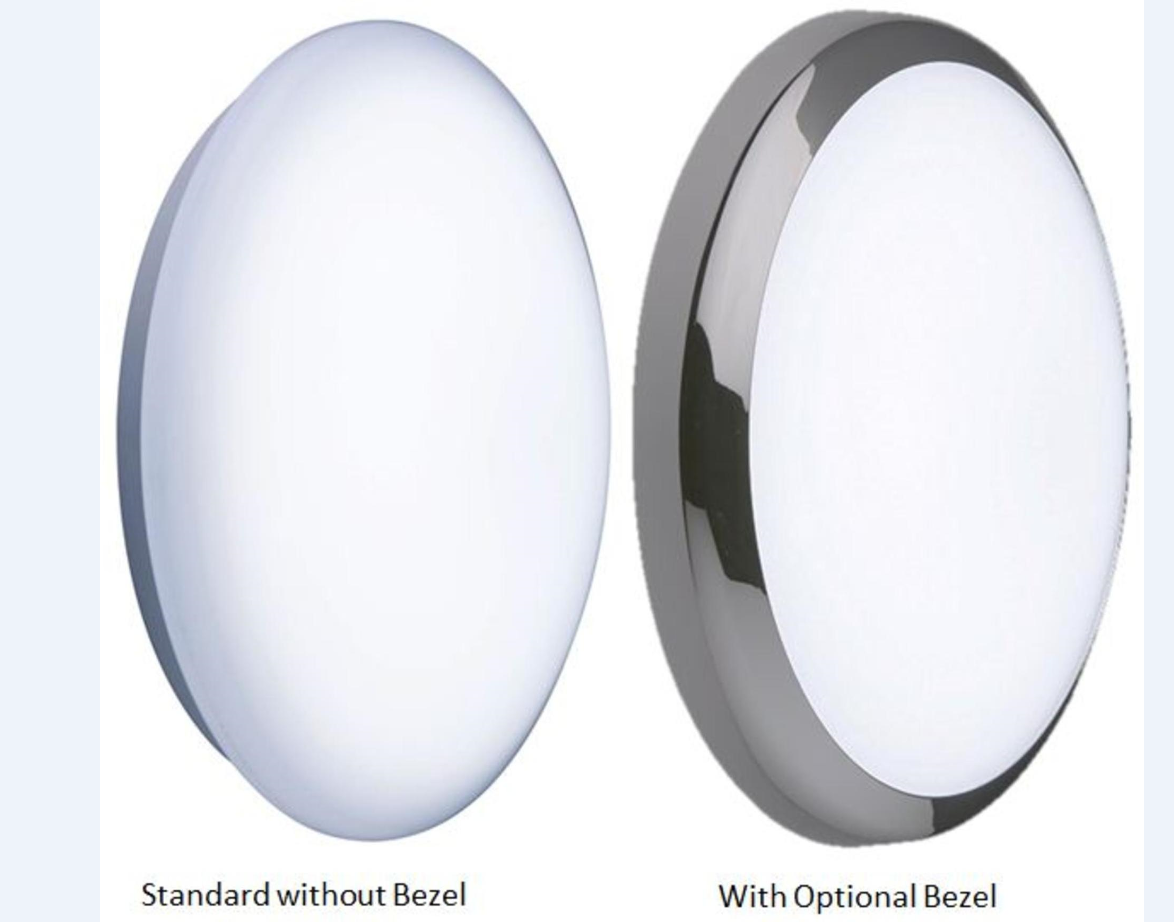 230V IP44 24W BF LED Emergency Bulkhead 400mm 1600lm 6000K - BF2440EM 