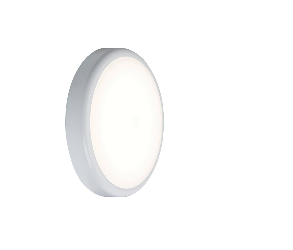 230V IP44 9W Trade LED Flush With Sensor 6000K (256mm) - BT9DS 