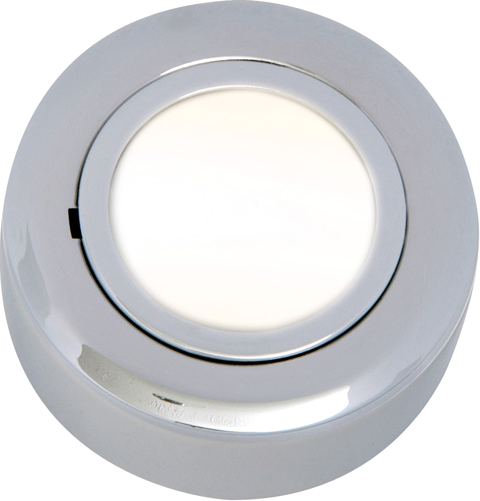 IP20 12V L/V Chrome Cabinet Fitting Surface Or Recessed (lamp Included) - CRF02C 